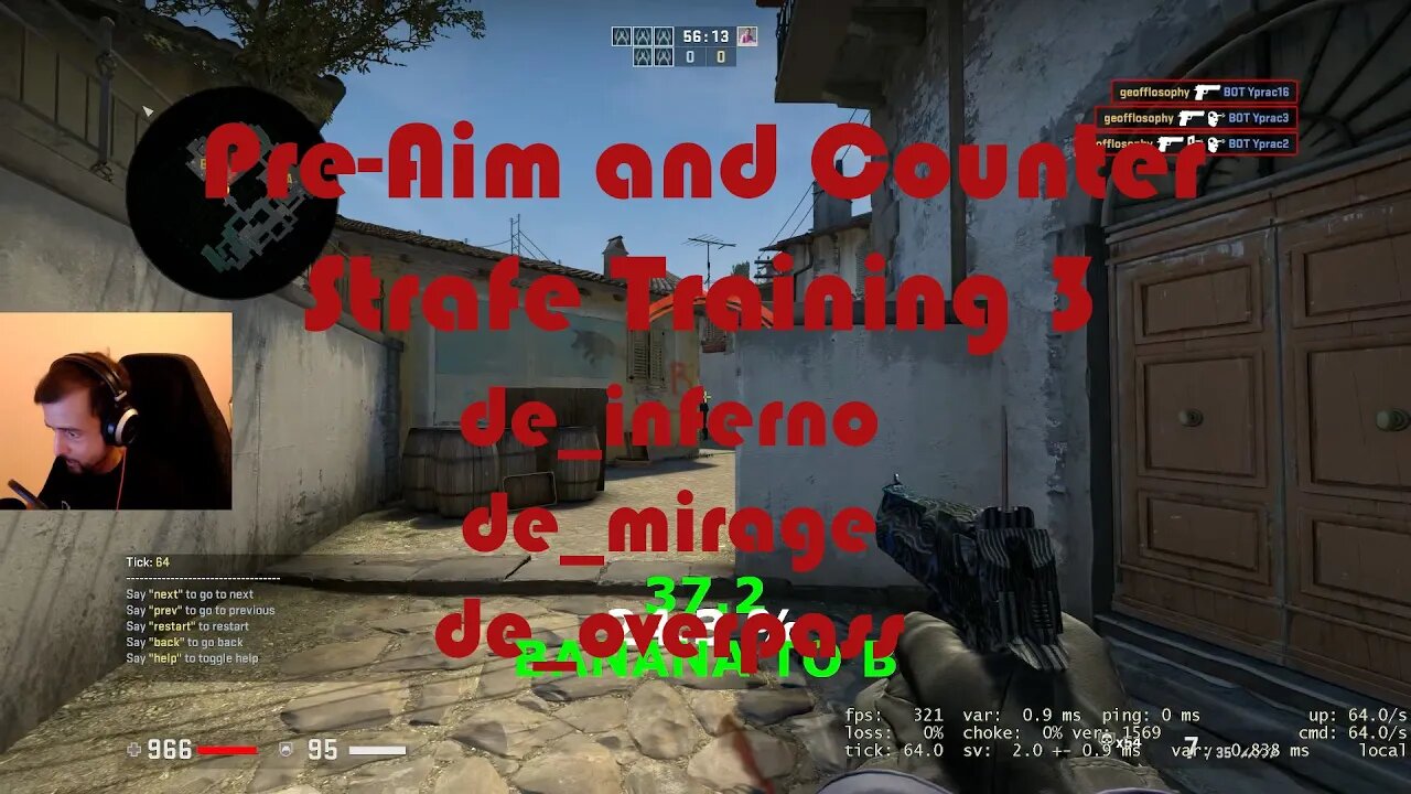 Pre Aim Training 3 - Inferno, Mirage, Overpass