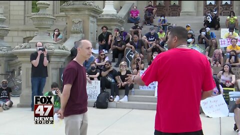 Lansing mayor announces plans for city-wide reform as protests continue