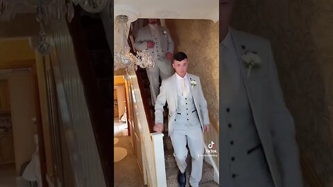 The boys in suit wedding