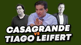 Entenda a briga entre Casagrande e Tiago Leifert