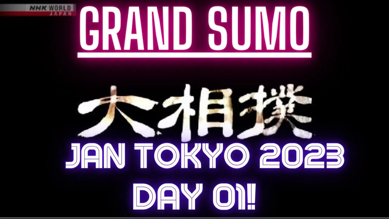 👍 Day 01 Jan 2023 of the Grand Sumo Tournament in Tokyo Japan with English Commentary | The J-Vlog