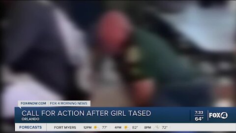 Students and parents call for action after deputy tased teen