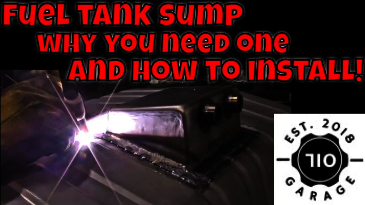 Gas Tank Sump Installation