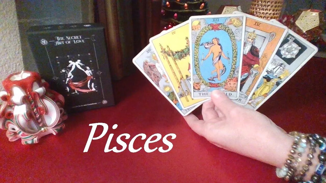 Pisces❤️💋💔 You Will NEVER Have To Question How They Feel!! Love, Lust or Loss December 2022 #Tarot