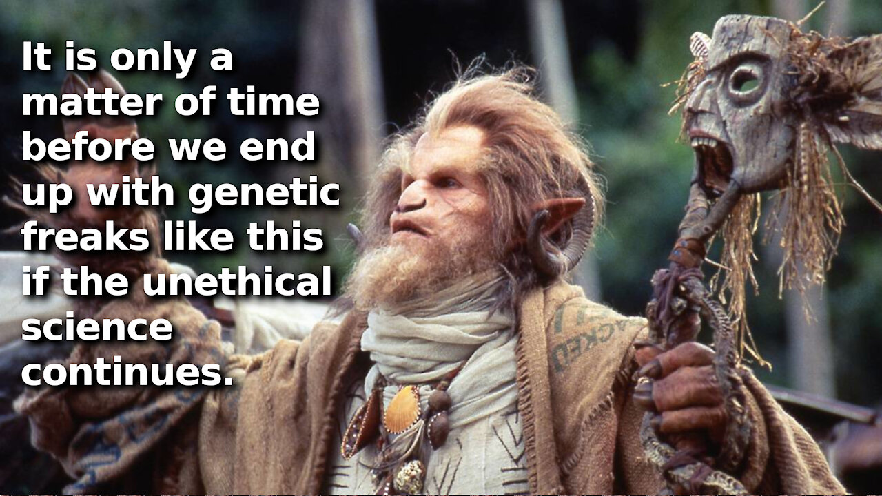 Alex Jones Was Right! Scientists Have Gone Doctor Moreau! They Are Making Human Monkey Hybrids!