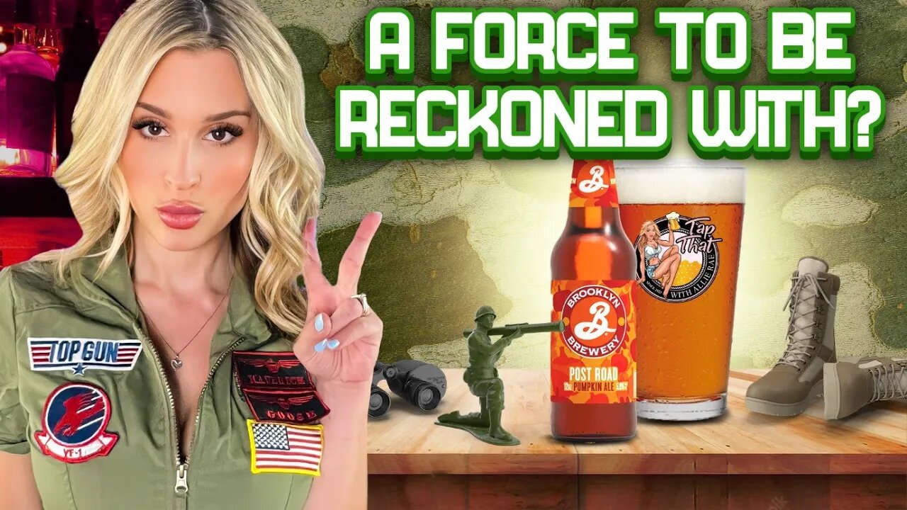 Taste the force! Brooklyn Brewery Post Road Pumpkin Ale Craft Beer Review w/ @The Allie Rae