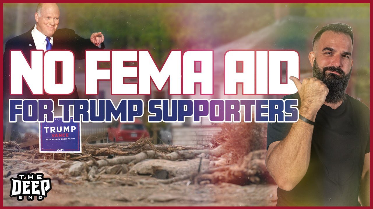 FEMA refuses to help Trump supporters and Trump appoints "Border Czar" Tom Homan