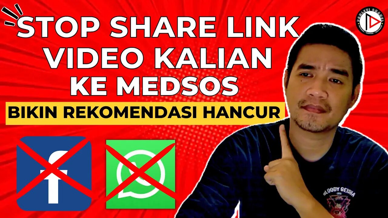 YOUTUBER PEMULA - HENTIKAN KEBIASAAN BURUK SHARE LINK VIDEO KE MEDSOS BISA BUAT SEPI PENONTON