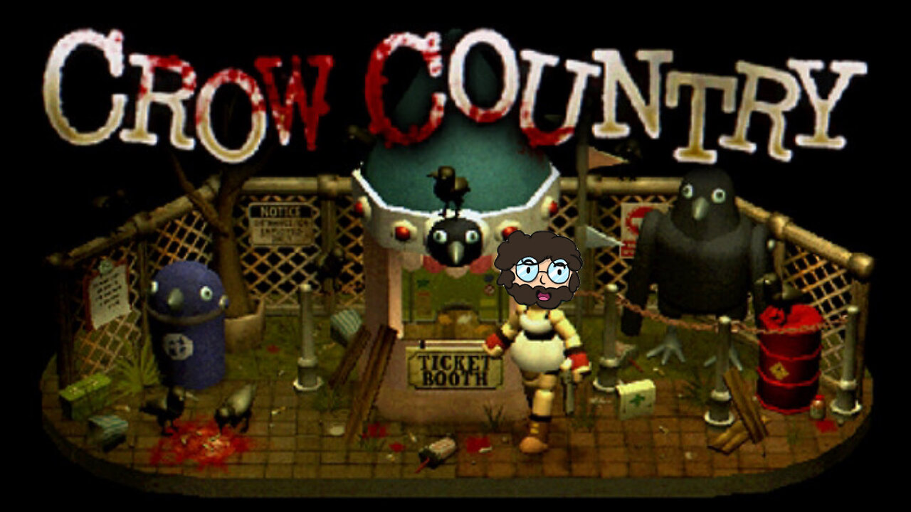 Crow Country Part 2 - Indie Horror Game - Resident Evil + Final Fantasy???