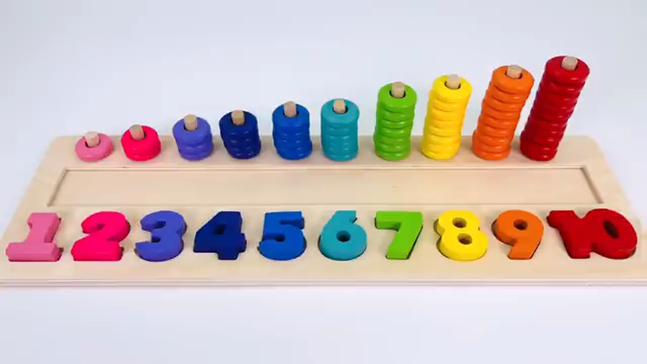 Numbers & Counting Toy Learning Activity | Educational Video for Toddlers