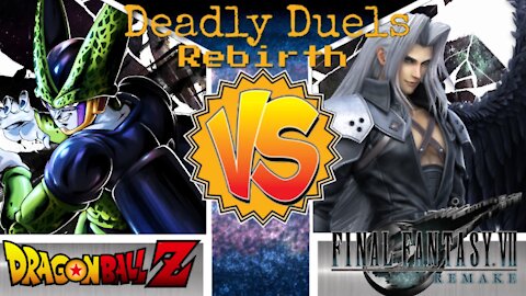 Cell VS Sephiroth (Dragon Ball Z VS Final Fantasy VII) | Deadly Duels Rebirth