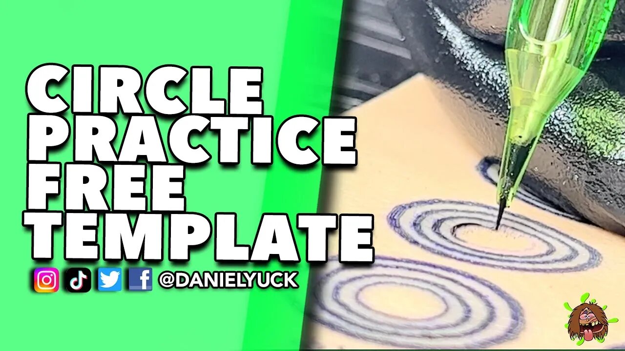 Tattooing 101 How To Tattoo Circles (Free Template Download)