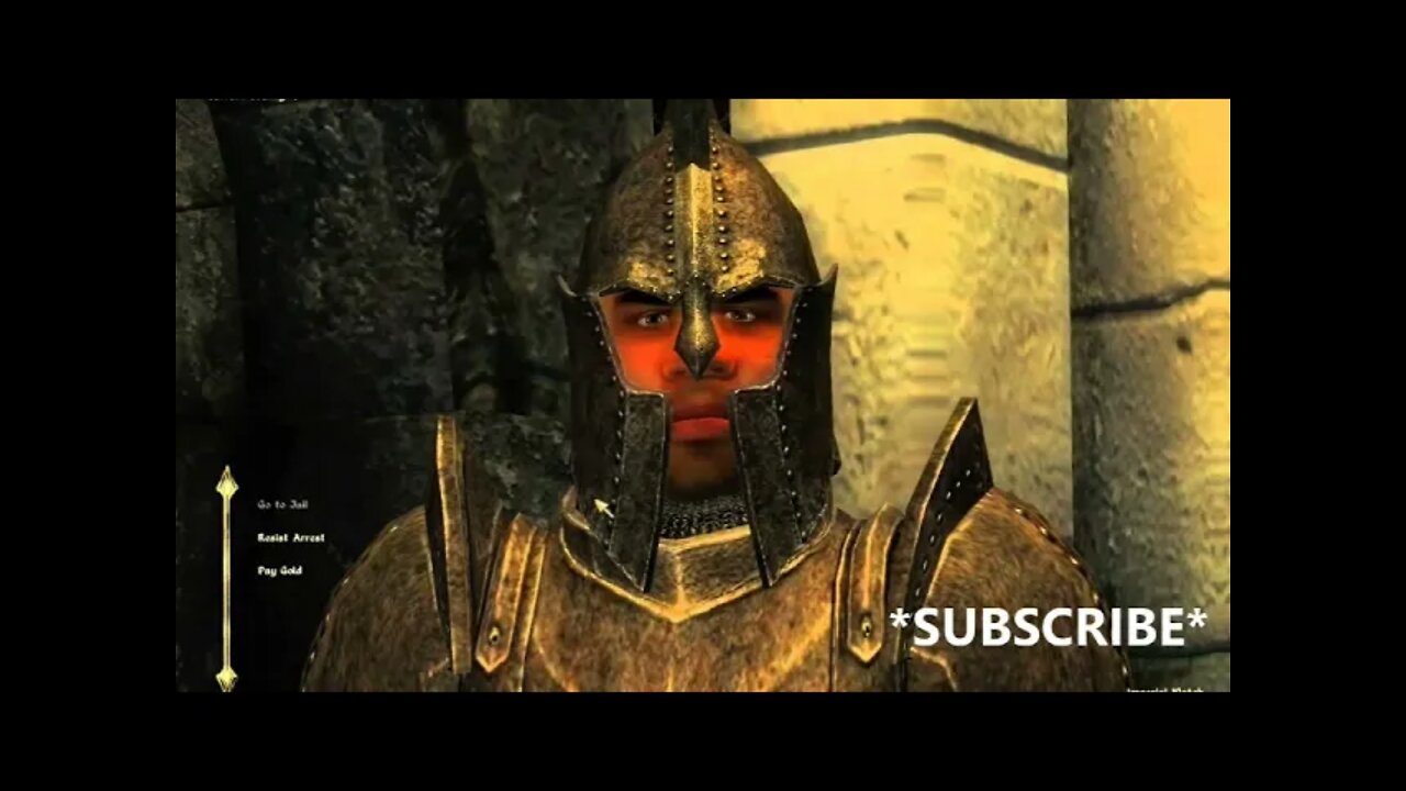 NPC spots Imperial Leader - Oblivion NPC