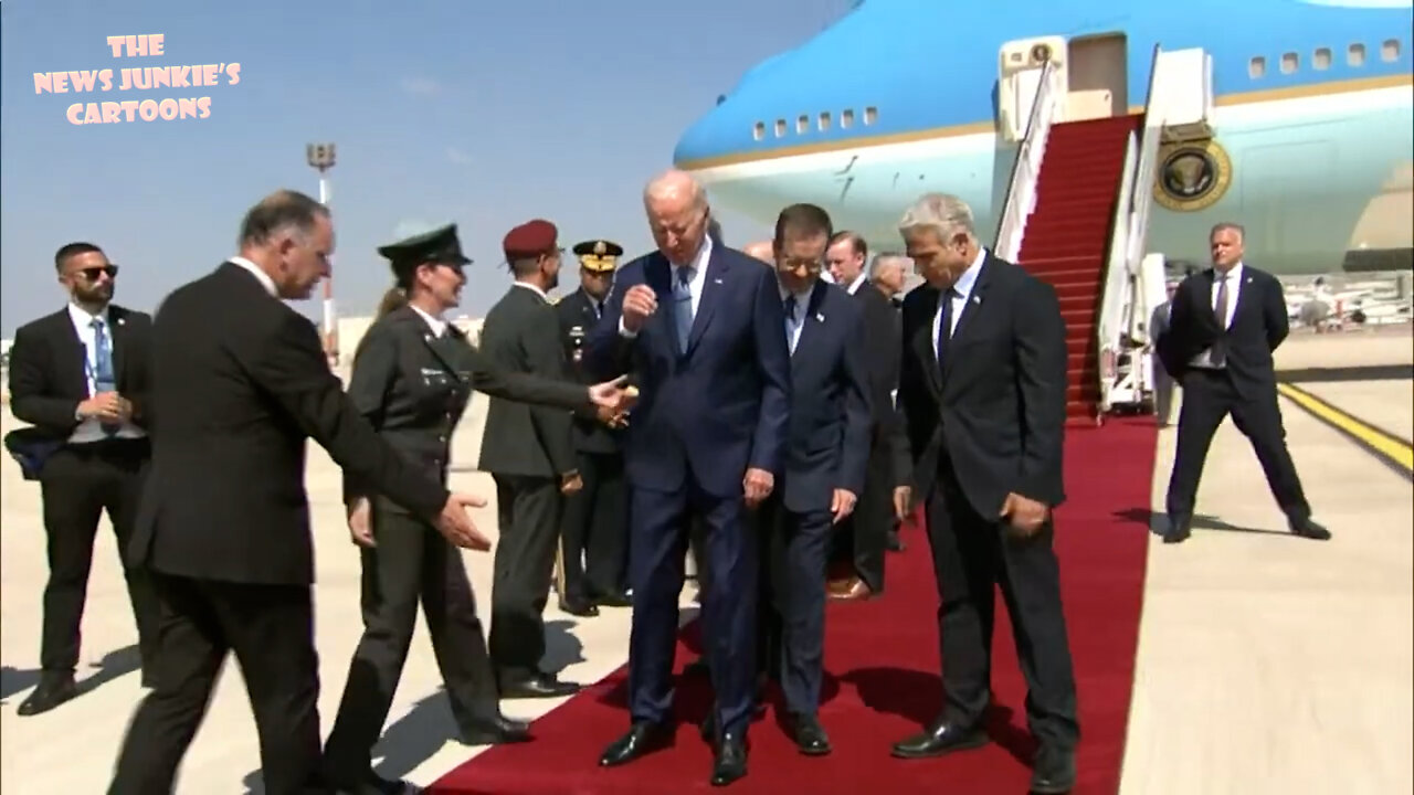 Biden in Israel: "What am I doing now?"