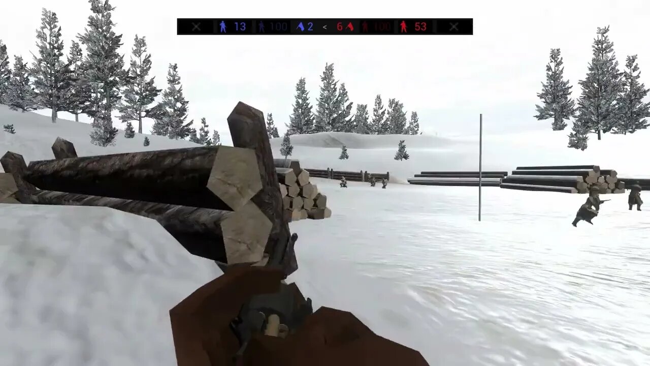 Ravenfield: Gameplay Operation Barbarossa 1941-1945 [The Outskirts Of Leningrad 1941 #2]