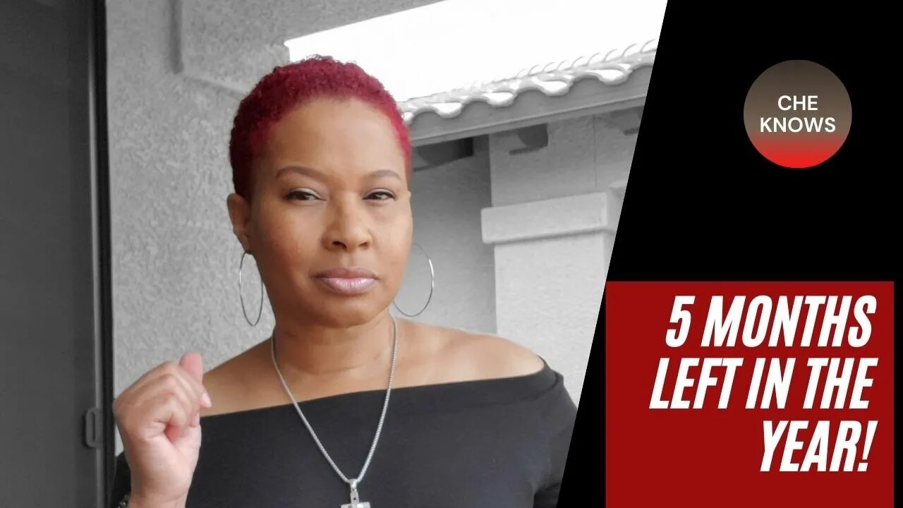 There Are 5 Months Left In The Year|| What Are You Going To Do To Level Up?