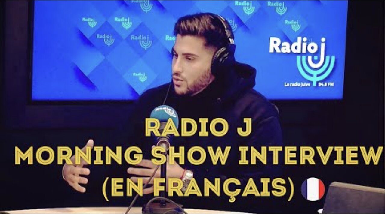 Radio J Morning Show Interview (French)