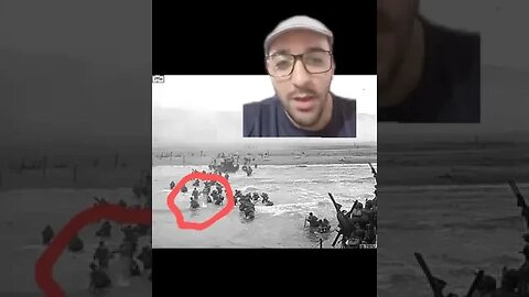Imagens que você nunca viu sobre o Dia D 😱😱😱 #historia #entreterimento