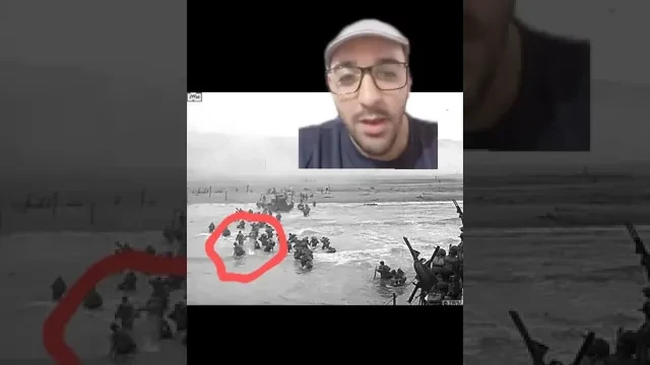 Imagens que você nunca viu sobre o Dia D 😱😱😱 #historia #entreterimento