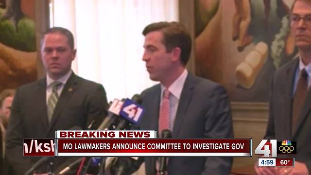 Lawmakers announce plan to dig into Greitens' allegations