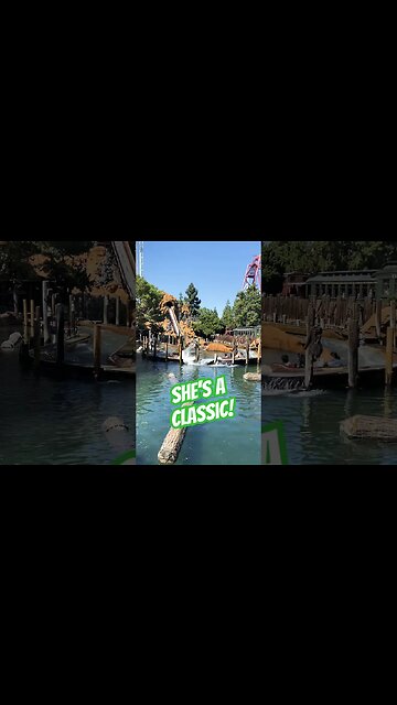 Timber Mountain Log Rideat Knott’s Berry Farm #knotts #logride