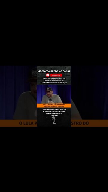 LULA COMO MINISTRO DO PADRE KELMAN? #shorts #padrekelmon #lula #lula2022 #kelmon #eleições2022