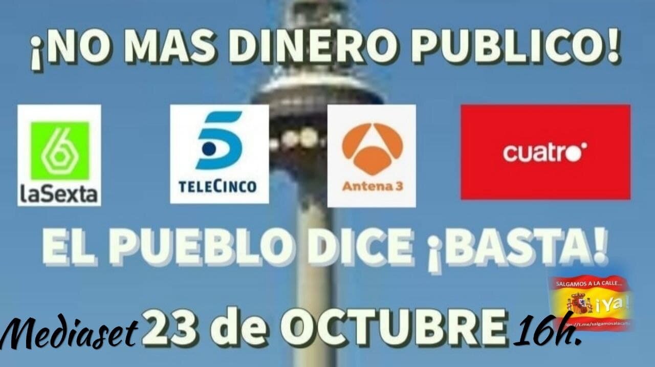 El Muro de la Verdad en 🅳🅸🆁🅴🅲🆃🅾️ MV143 MEDIASET-El pueblo dice BASTA