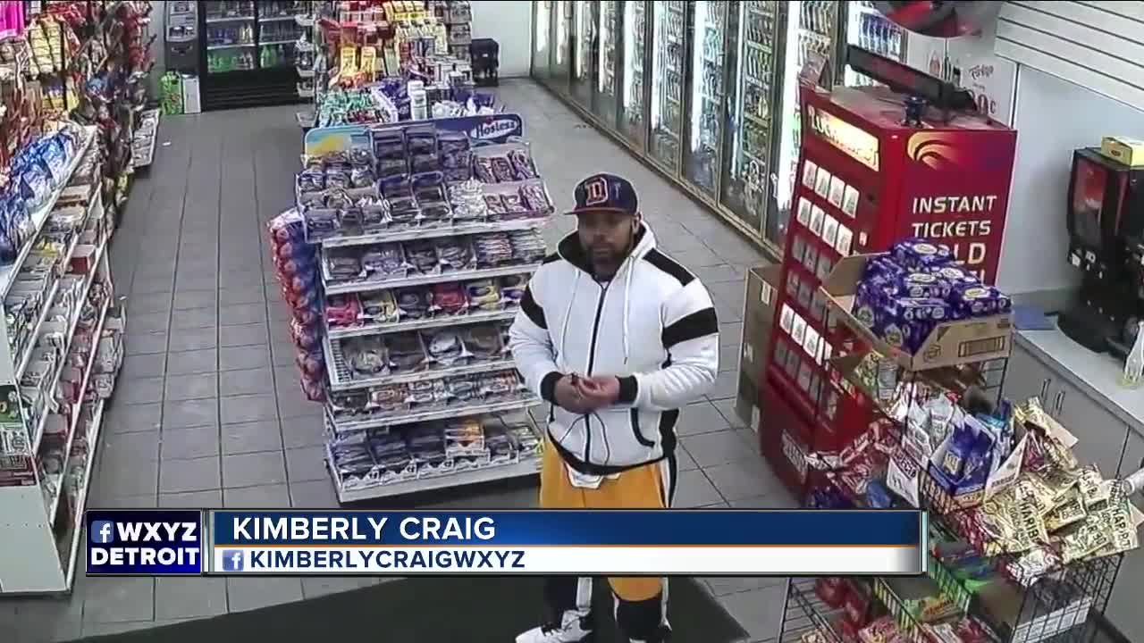 Police searching for car thief who dragged man at gas station on Detroit's west side