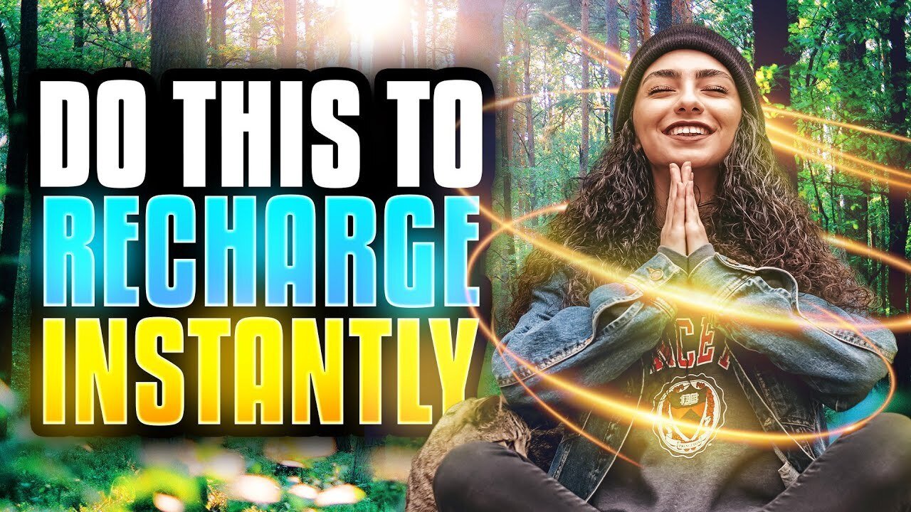 Do this to recharge instantly! (LIVE)