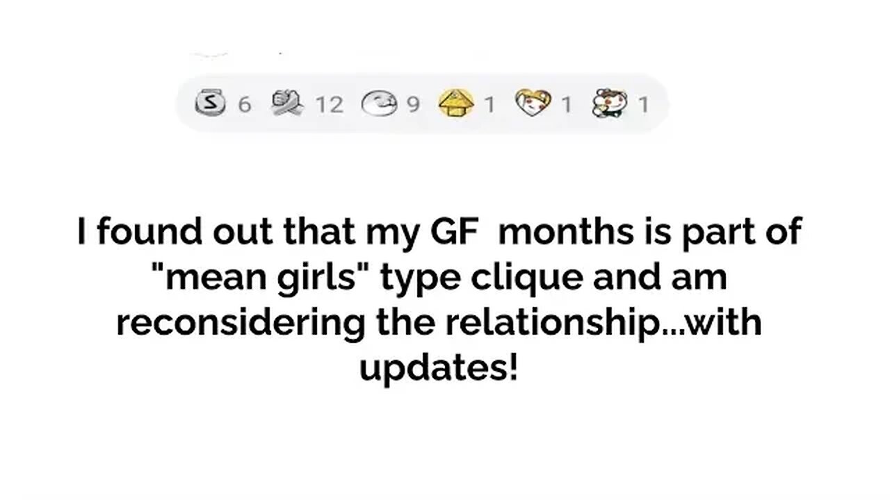 with updates....gf part of the mean girls clique?!
