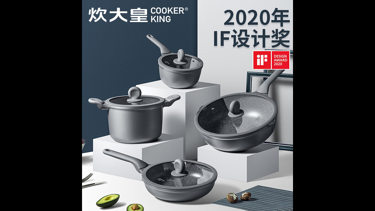 Non-stick pot set (484)