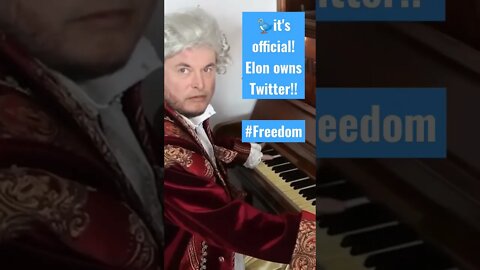 It's official! #Elon owns #Twitter!!!! #libs #America #freedom #ElonMusk #America #happy