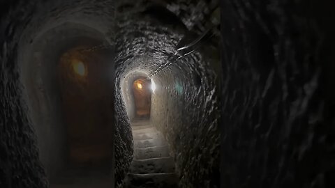 Mysterious Underground City Home to 20k People - Derinkuyu Turkey (Part 2) #shorts