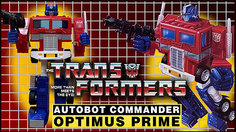 40th Anniverary Animation Accurate Optimus Prime - Transformers Retro Series - Unboxing & Review