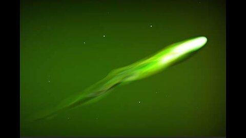 How to view the new green comet