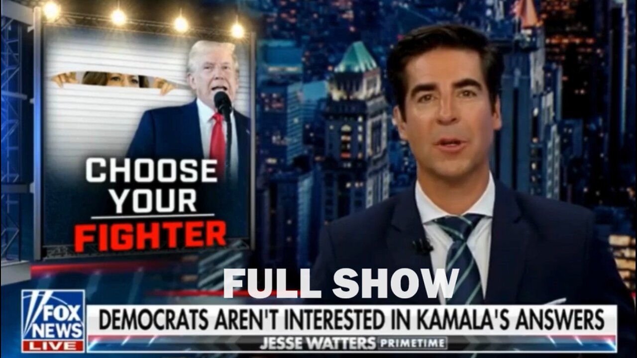 Jesse Watters Primetime 8/8/24 - Full | Fox Breaking News August 8, 2024