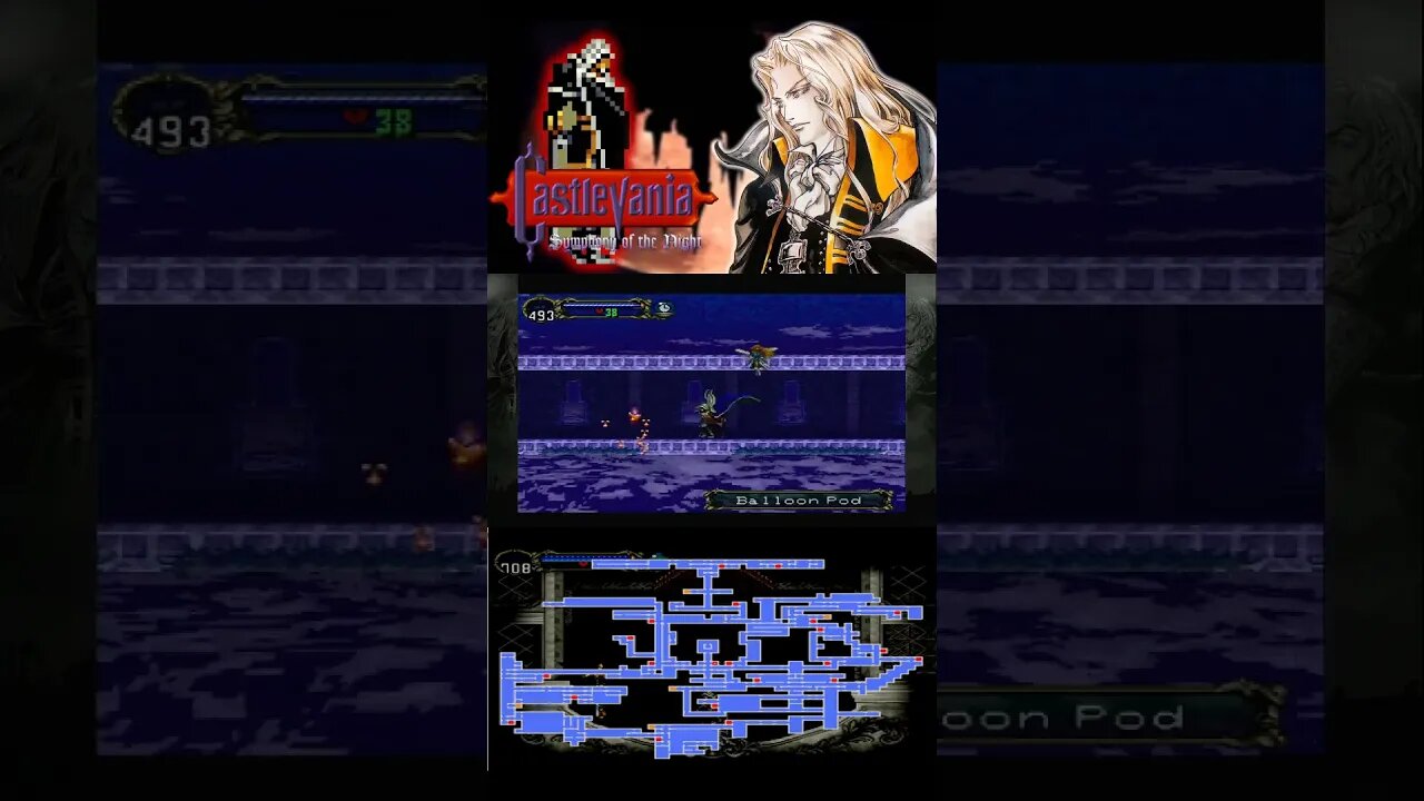 Castlevania symphony of the night gameplay em shorts #146 - Xbox one s - PT BR