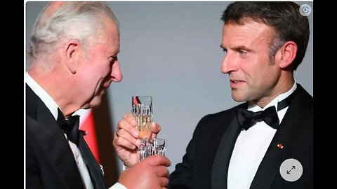 FRANCE STATE DINNER FOR KING CHARLES IS RARE BLUE LOBSTER - AS THEY TELL YOU TO EAT BUGS