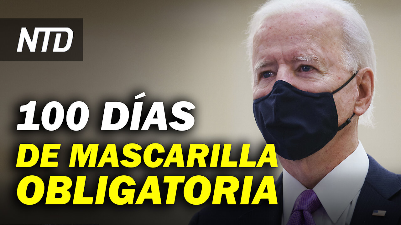 Biden ordena mascarillas obligatorias por 100 días; Protestas en Oregon durante inauguración | NTD