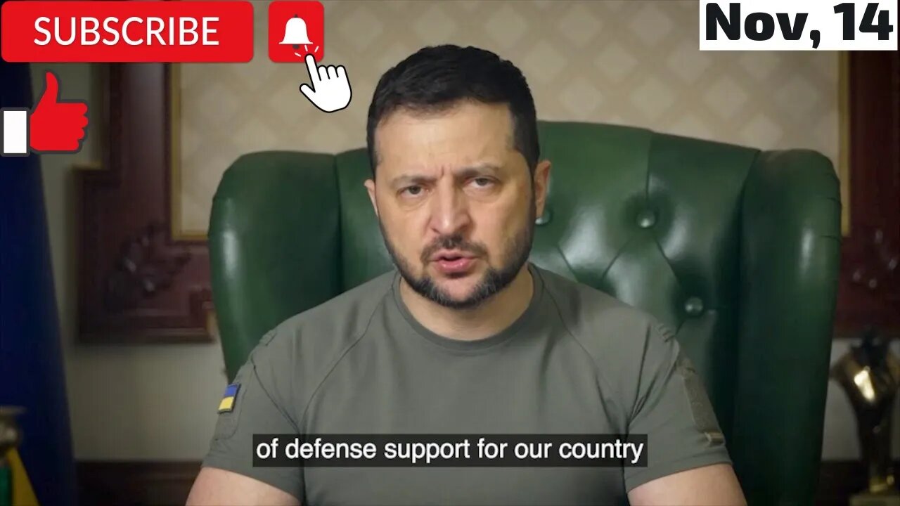 Vladimir Zelensky Explanations November 14, 2022 (Subtitle)