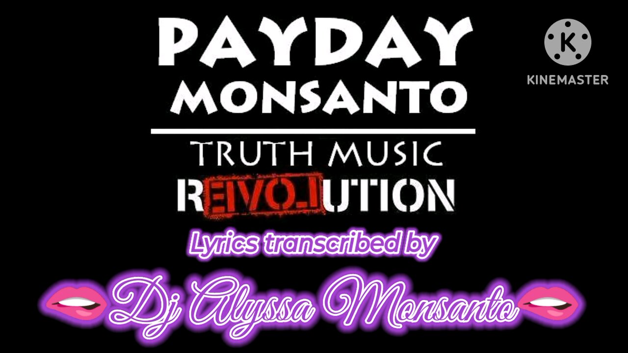 Payday Monsanto - Babble On (Lyric Video by Dj Alyssa Monsanto)