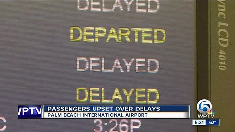 Government shutdown affecting flights at PBIA