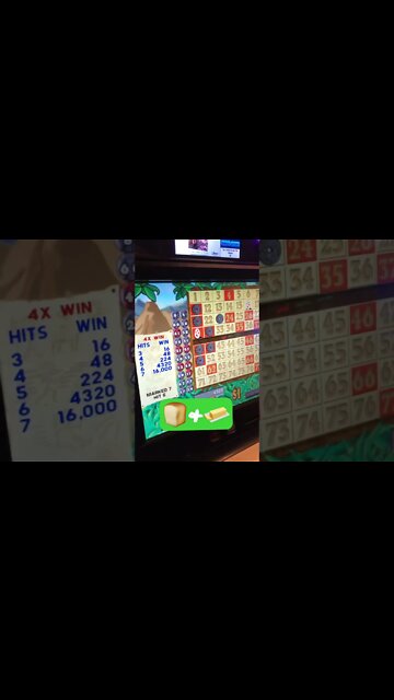 $4,300 Caveman KENO #Jackpot! #KENONATION #Shorts