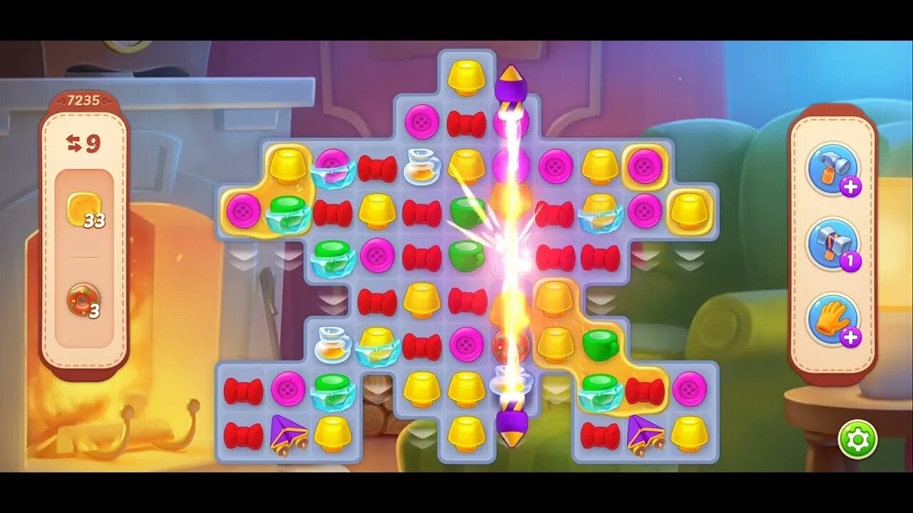 Playrix Homescapes Gameplay Walkthrough Level 7235