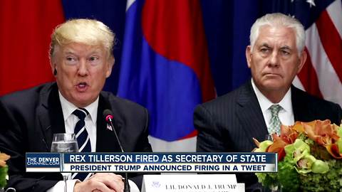 Colorado's members of Congress react to Tillerson firing