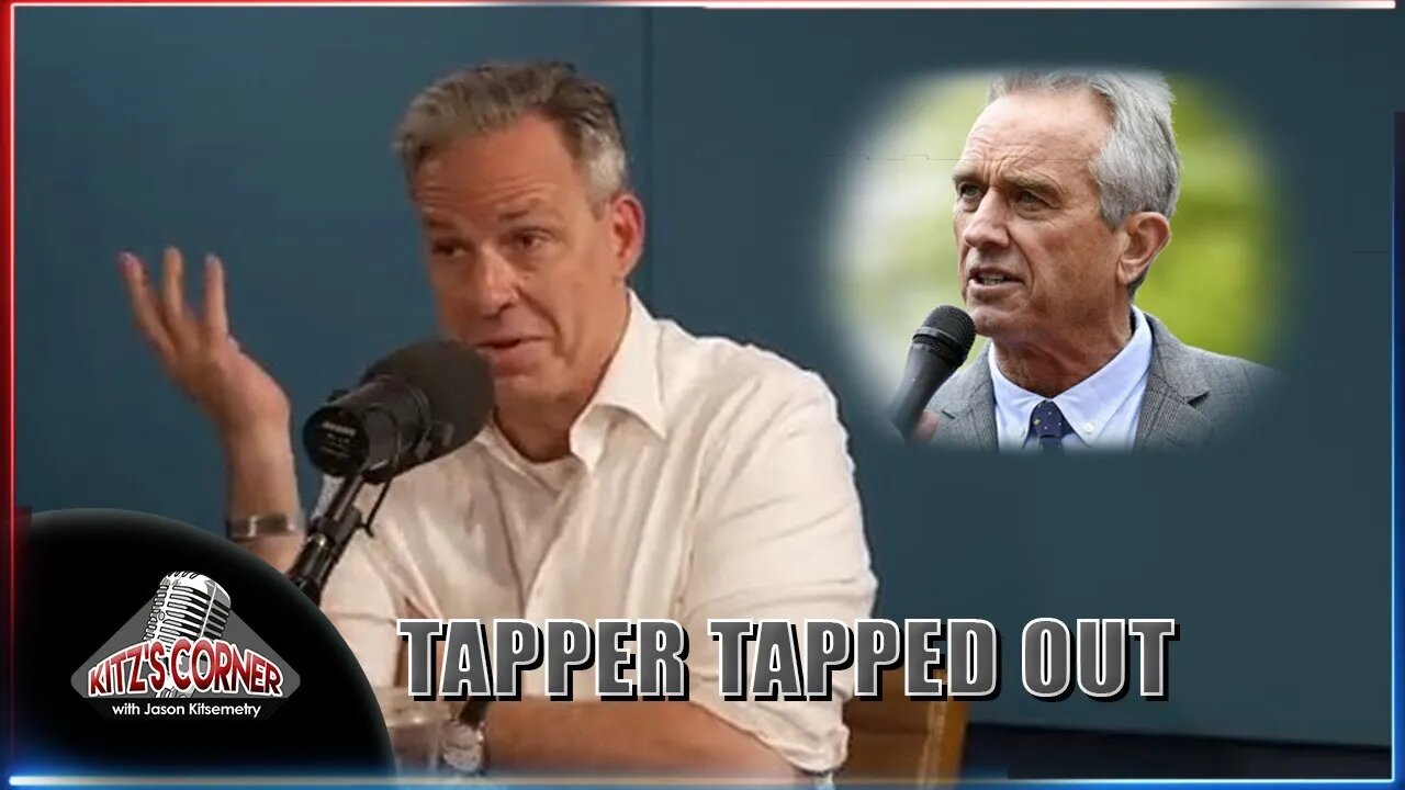 Jake Tapper's CHILDISH Reason To Not Discuss With RFK Jr