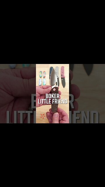 Boker Little Friend S90V KnifeCenter Exclusive #KnifeOfTheDay #KnifeCenter