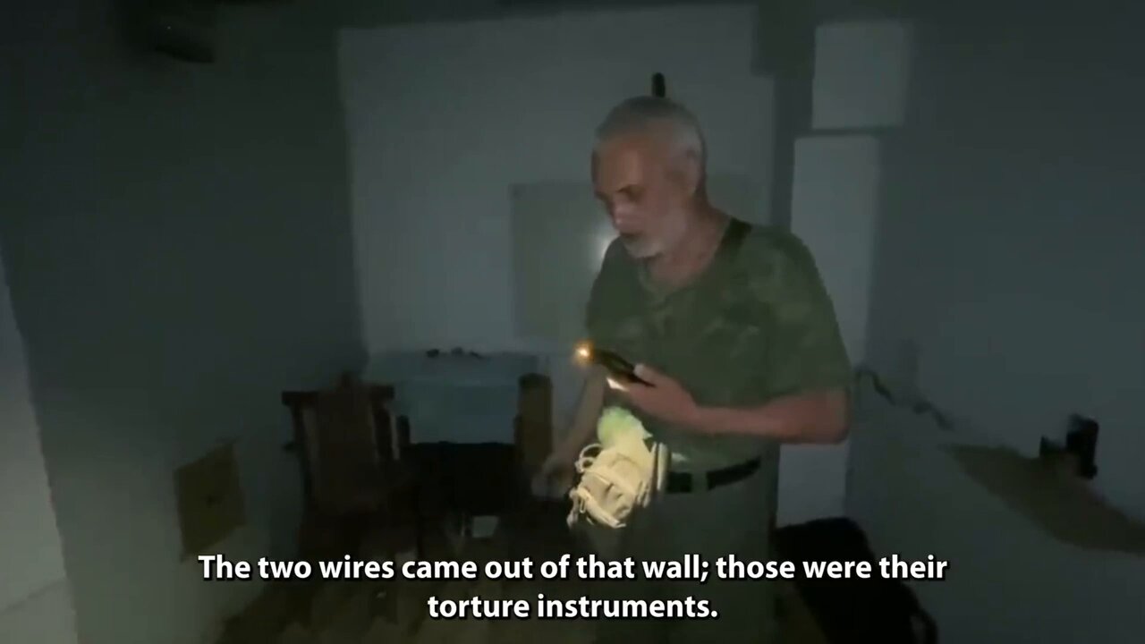 DPR supporter from Mariupol shows room where he says he was tortured by members of Azov battalion