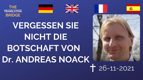 VERGESSEN SIE NICHT DOCTOR NOACK