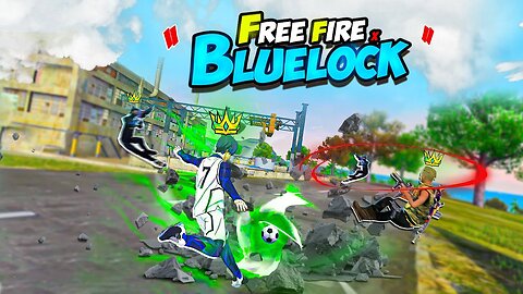 Free Fire x Blue Lock 😳 First Solo vs Squad | Must Watch Gameplay | NRZ